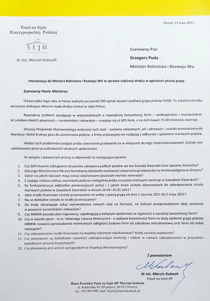 interpelacjaKulasek180521