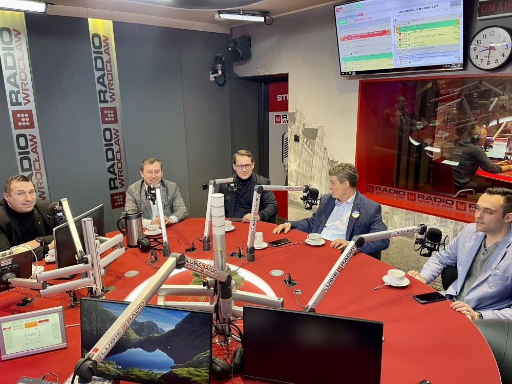 2022 12 12 Radio Wrocław debata polityczna Ryszard Kessler